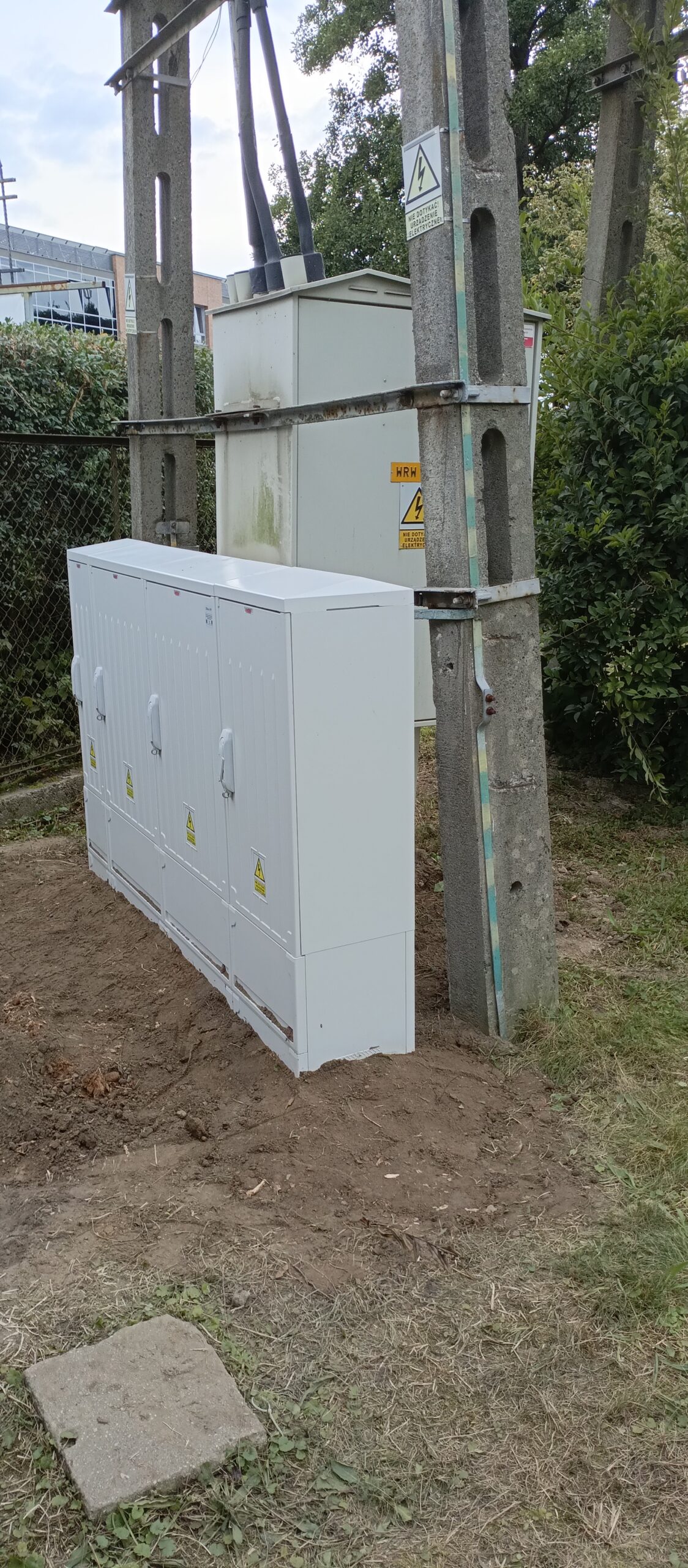 Szafa elektryczna po modernizacji wykonanej przez Gold-Electric
